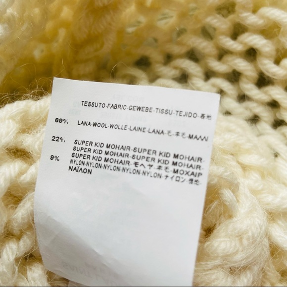 Saint Laurent off white wool mohair sweater XS - Picture 13 of 16